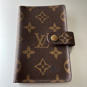 Louis Vuitton vintage address book holder.